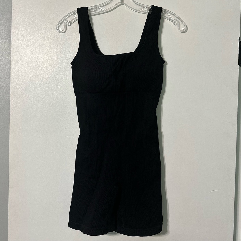 Tank and Shorts Women’s Medium Black Bodysuit